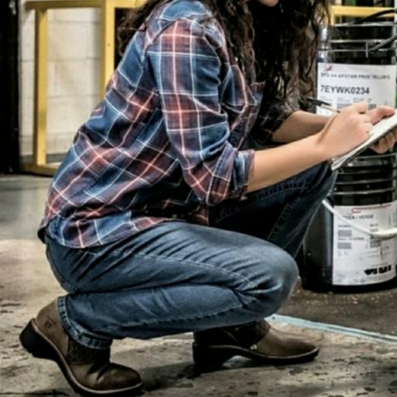 Timberland Pro Rivetor Women's Slip On Work Shoe A1KJJ 9.5 - Picture 2 of 11